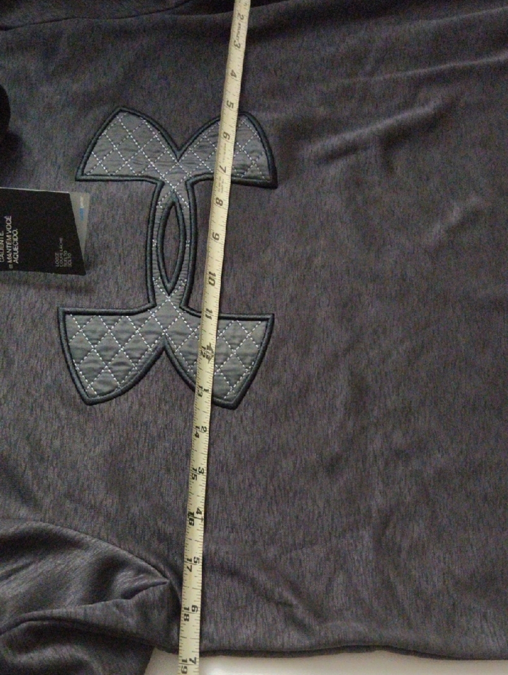 Under Armour Women's Hooded Pullover with Textured Logo New Size Small - Picture 4 of 4